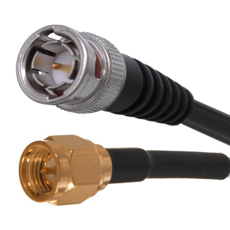 Johnson – Cinch Connectivity 415-0199-M2.0 RF Cord BNC PLUG-SMA Plug 6.6FT