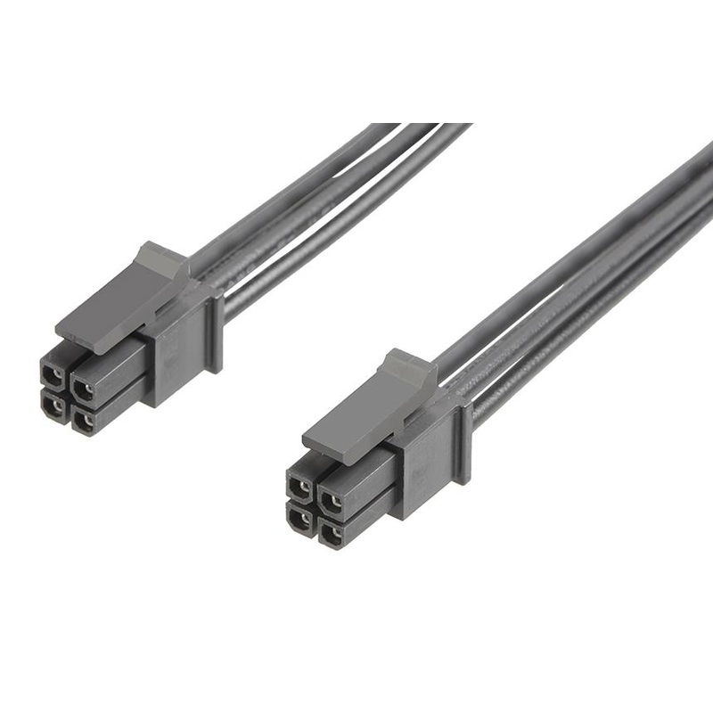 Molex 214755-2043 214755-2043 Cable Assembly Micro-Fit 3.0 Receptacle to 4 Ways 3 mm 2 Row 600