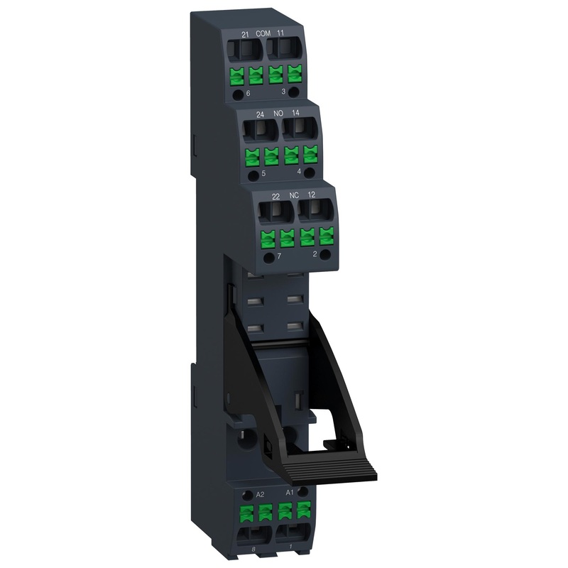 Schneider Electric RGZE08P Relay Socket 8PIN 250V DIN Rail
