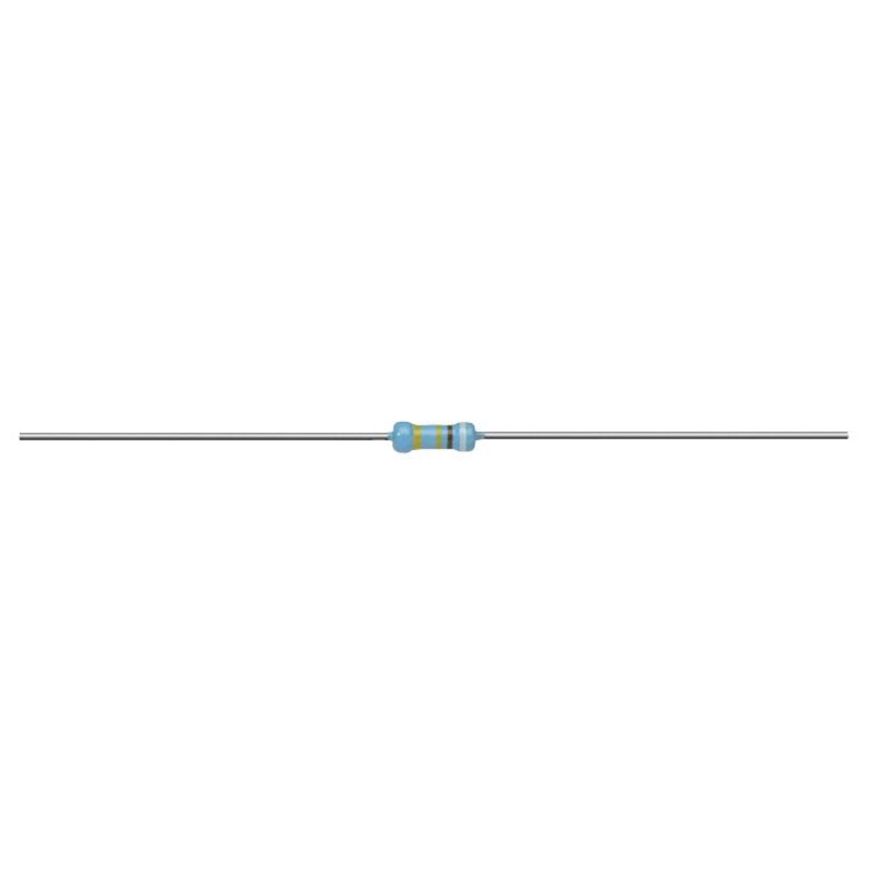 Vishay VR37000004704FA100 Through Hole Resistor Metal Glaze 4.7 Mohm VR37 500 mW  1% Axial Leaded 3.5 kV