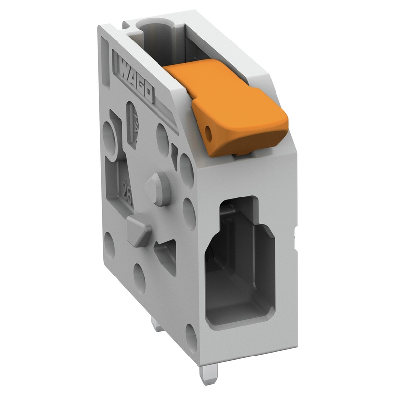 Wago 2604-1101 2604-1101 Wire-To-Board Terminal Block 1 Ways 24 AWG 12 4 mm Push In Lock