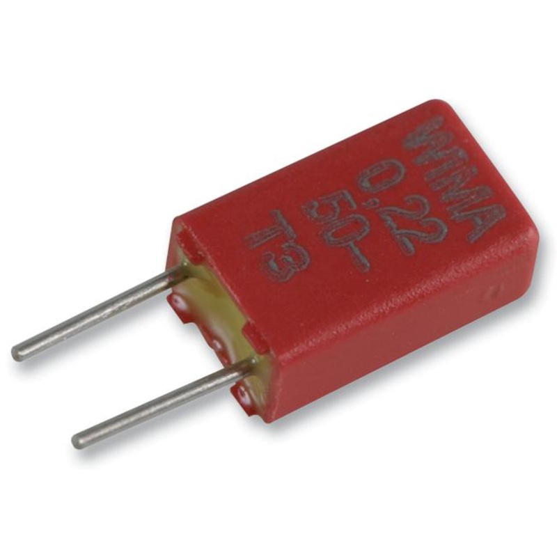 Wima MKP1J033305I00KSSD General Purpose Film Capacitor Double Metallized PP Radial Box – 2 Pin 0.33 F  10% 400 V