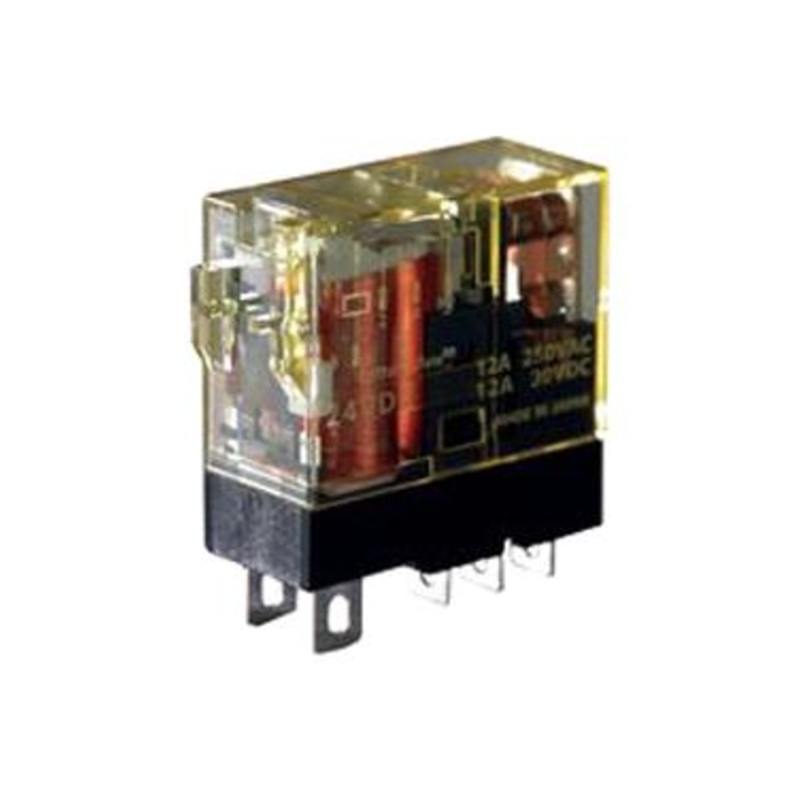 Idec RJ2S-CLD1-D24 RJ2S-CLD1-D24 Power Relay Dpdt 24 VDC 8 A RJ Socket Non Latching