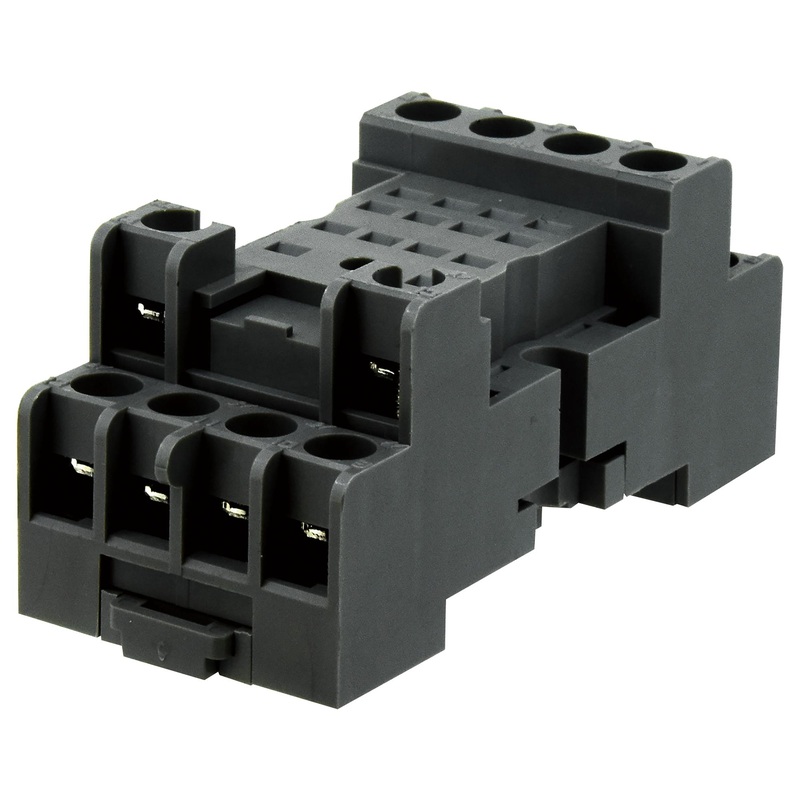 Idec SY4S-05C SY4S-05C Relay Socket DIN Rail Screw 14 Pins 7 A 300 V