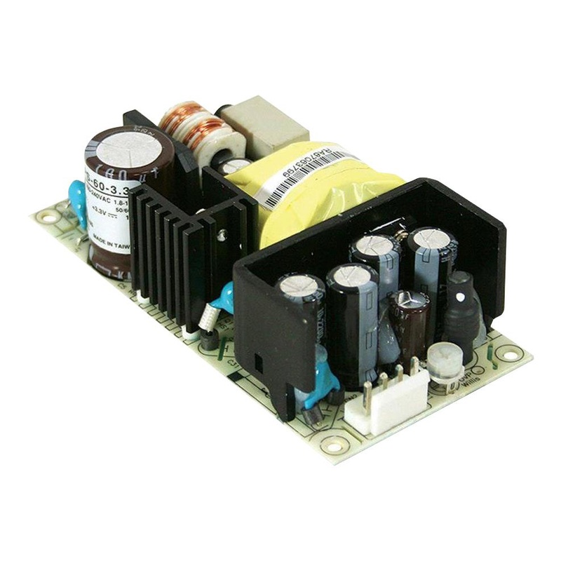 Mean Well RPS-60-12 RPS-60-12 AC/DC Open Frame Power Supply (PSU) ITE & Medical 1 Output 60 W 90V AC to 264V