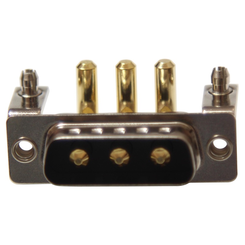 NORCOMP 684M3W3103L461 Combination Layout D Sub Connector, Power-D 684M Series, DA-3W3, Plug, 3 Contacts, 3 Power