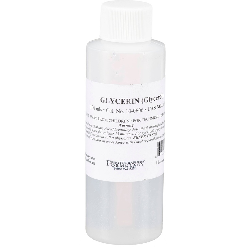 Photographers’ Formulary Glycerin (Glycerol) – 100ml