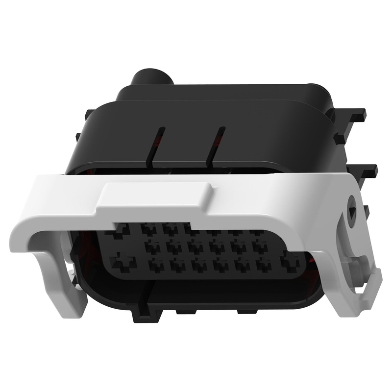 TE CONNECTIVITY 1743632-2 Automotive Connector Housing, Black, Multilock, Plug, 36 Ways