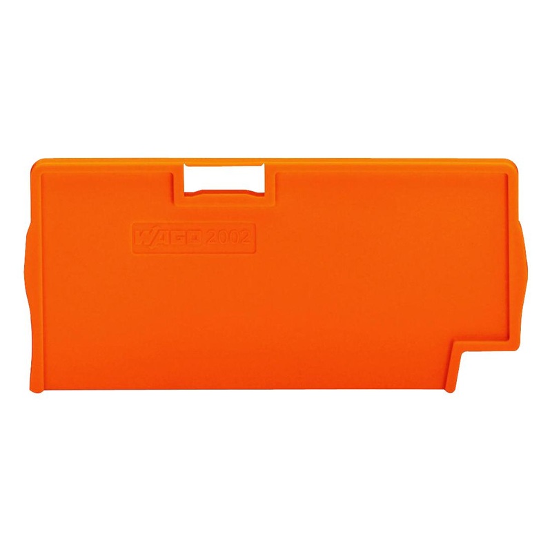 Wago 2002-1494 2002-1494 END and Intermediate Plate Rail Orange