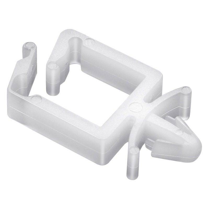 Wurth Elektronik 521438000 Fastener Push Mount Cable Clamp Nylon 6.6 (Polyamide 6.6) Natural 5 mm New