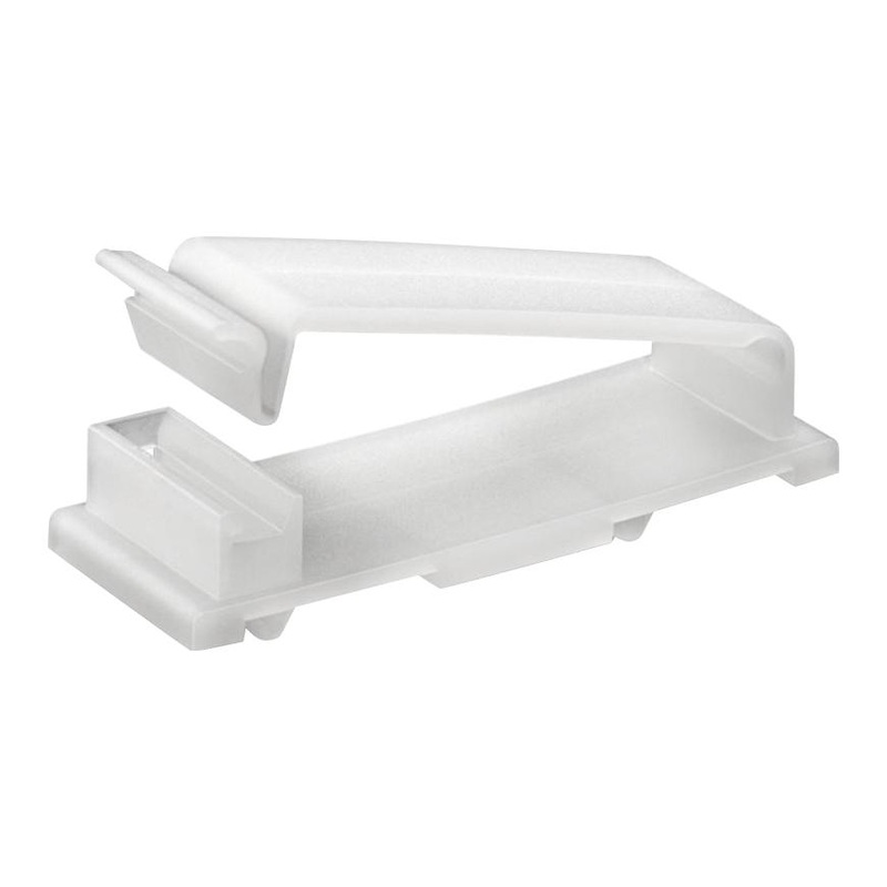 Wurth Elektronik 524258000 Fastener Adhesive Backed Flat Cable Clamp Nylon 6.6 (Polyamide 6.6) Natural 77.6 mm 19.7 New
