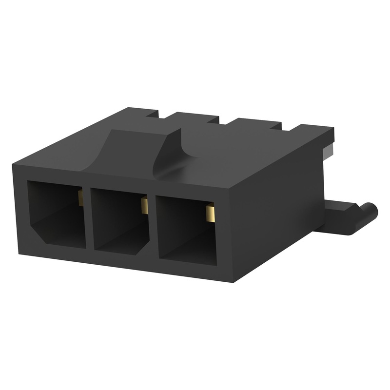 AMP – TE Connectivity 2-1445093-3 2-1445093-3 Pin Header Wire-to-Board 3 mm 1 Rows Contacts Through Hole Straight Micro MATE-N-LOK
