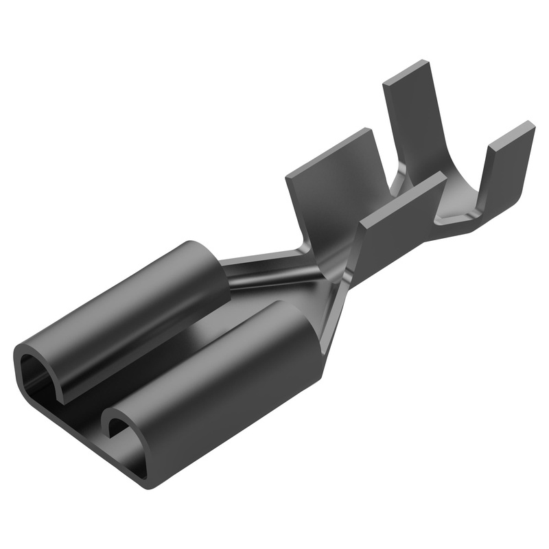 AMP – TE Connectivity 5-160446-2 Quick Disconnect Terminal Faston 250 Female 6.35mm x 0.81mm 0.25 0.032