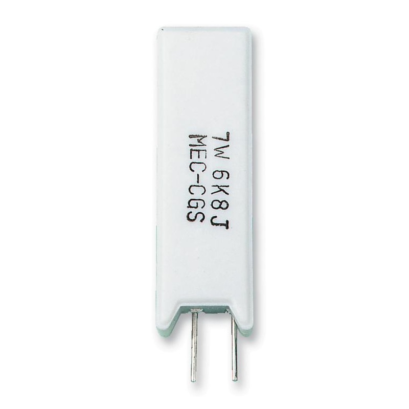 CGS – TE Connectivity SQMW7100RJ Through Hole Resistor 100 ohm SQ 7 W  5% Radial Leaded 500 V