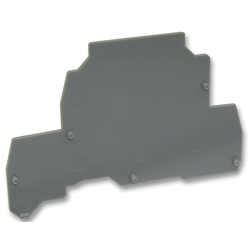 Entrelec – TE Connectivity 011691307 011691307 End Cover for Use With Fuse Holder Terminal Blocks