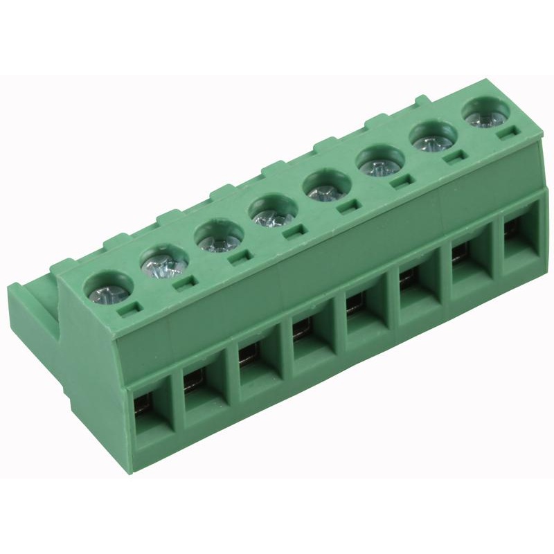 IMO Precision Controls 21.950M/10-E 21.950M/10-E Pluggable Terminal Block 5.08 mm 10 Ways 28AWG to 14AWG 1.5 mm Screw 17.5 A