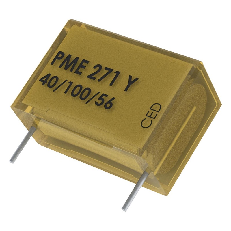 Kemet PME271Y533MR30 Safety Capacitor Metallized Paper Radial Box – 2 Pin 33000 pF  20% Y2 Through Hole