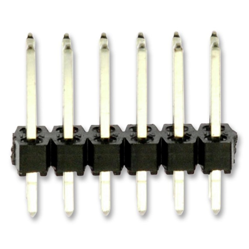 Molex 90131-0123 90131-0123 Pin Header Wire-to-Board 2.54 mm 2 Rows 6 Contacts Through Hole Straight C-Grid III 90131