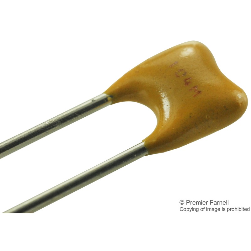 Multicomp MCRR50102COGJ0100 Multilayer Ceramic Capacitor 1000 pF 100 V  5% PC Pin C0G / NP0 5.08 mm