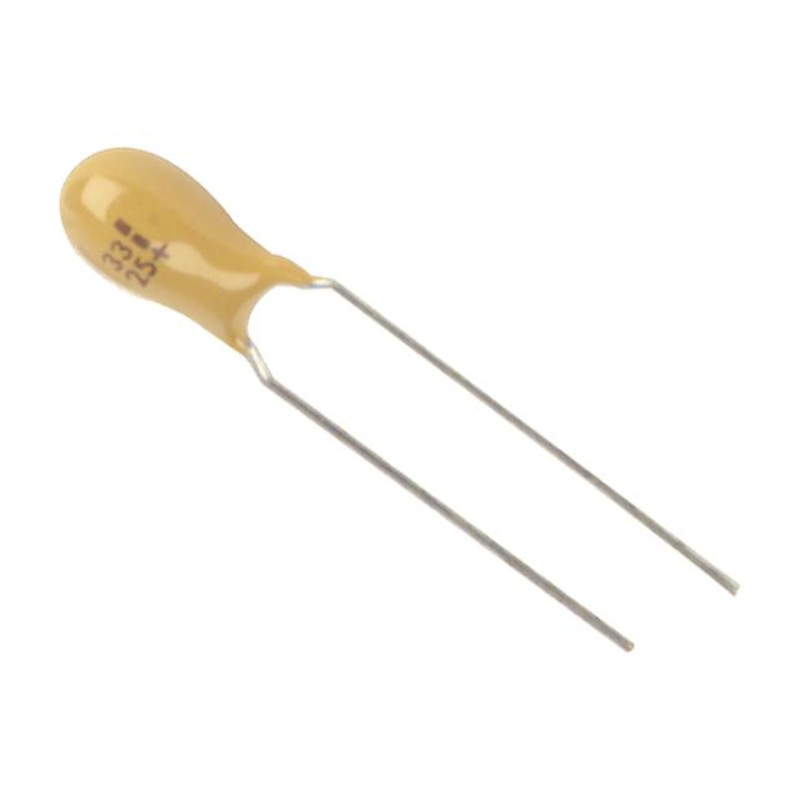 Multicomp PRO MCCB0J106M2BCB MCCB0J106M2BCB Tantalum Capacitor 10 F 6.3 V  20% Radial Leaded 5.1 mm 6 ohm