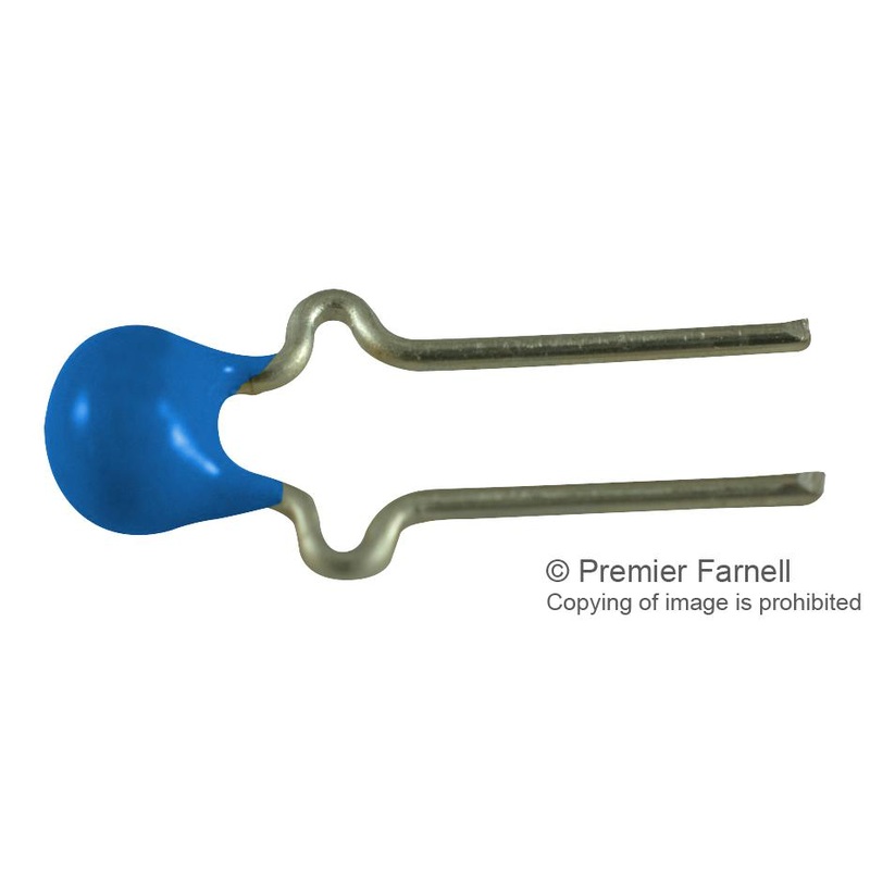 Murata RDEC71H106K3S1H03A Multilayer Ceramic Capacitor 10 F 50 V  10% Radial Leaded X7S 2.5 mm