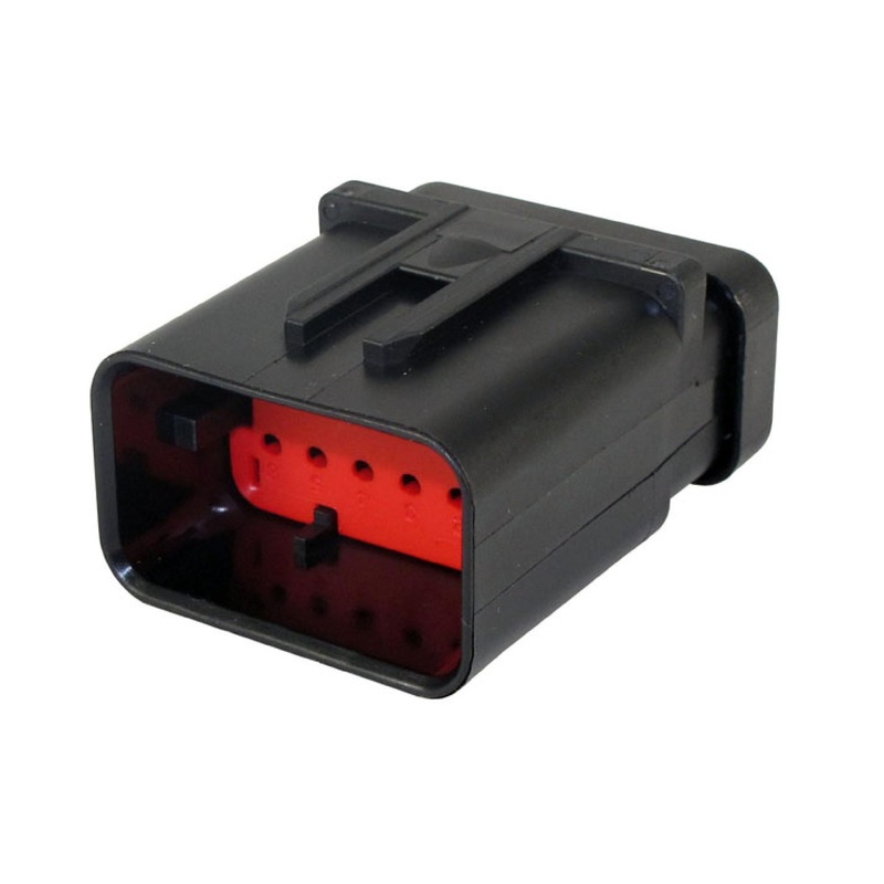 TE Connectivity 776539-1 Automotive Connector Housing Ampseal 16 Plug 12 Ways