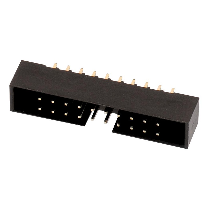 Wurth Elektronik 62502021621 Pin Header Wire-to-Board 2 mm Rows 20 Contacts Through Hole Straight WR-BHD