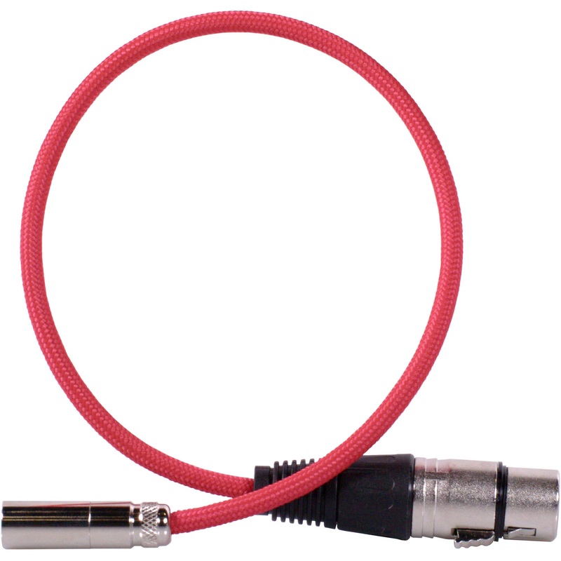 BLACKHAWK Mini-XLR to XLR Cable (16, Red)