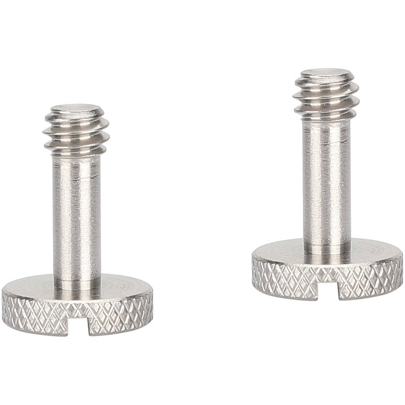 CAMVATE 1/4-20 Long Slotted Knurled Mounting Screw (2-Pack)