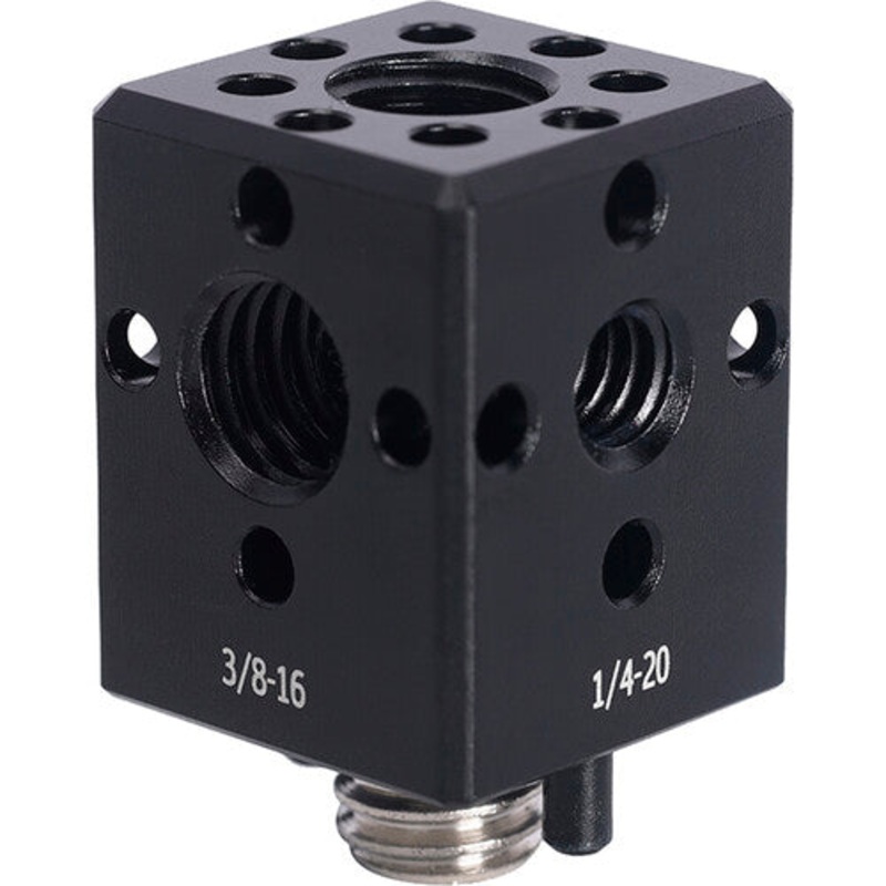 Niceyrig 1/4”-20 & 3/8”-16 Threaded Extension Bracket with ARRI-Type Locating Screw