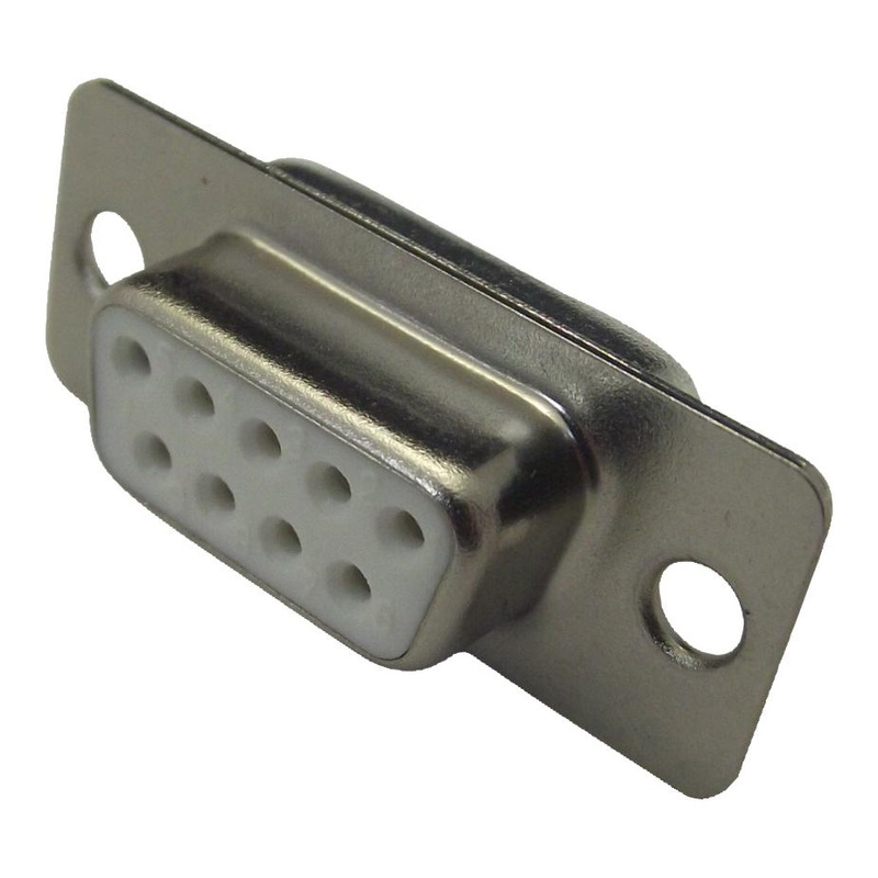 Wurth Elektronik 61800924923 D Sub Connector DB9 Standard Receptacle WR-DSUB 9 Contacts DE Solder Cup