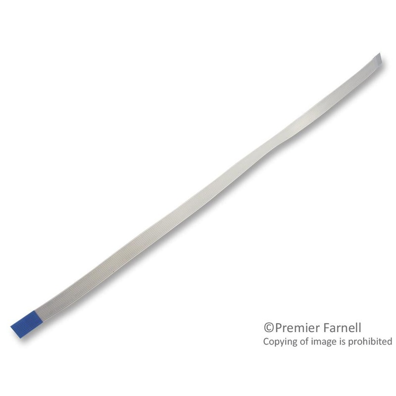 WURTH ELEKTRONIK 687740200002 Ribbon Cable, 7.87 , 200 mm, Opposite Sided Contacts, White