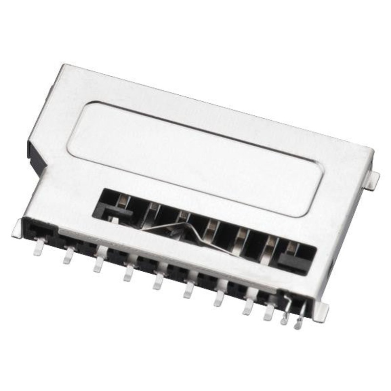 WURTH ELEKTRONIK 693063020911 Memory Socket, Memory Socket, 9 Contacts, Copper, Gold Plated Contacts