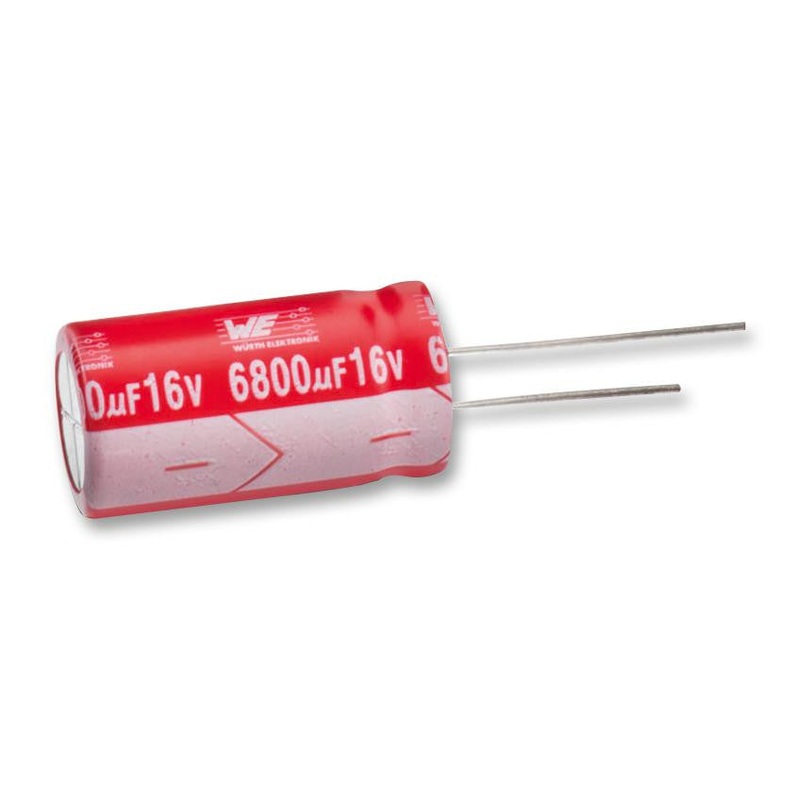 WURTH ELEKTRONIK 860021374009 Electrolytic Capacitor, 6.8 F, 400 V, WCAP-ATG5 Series,  20%, Radial Leaded, 8 mm