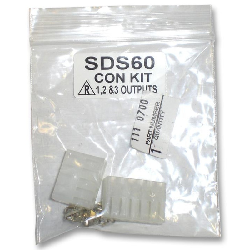 XP POWER SDS60 CONNECTOR KIT Power Supply Accessory, Connector Kit, SDS60 Series