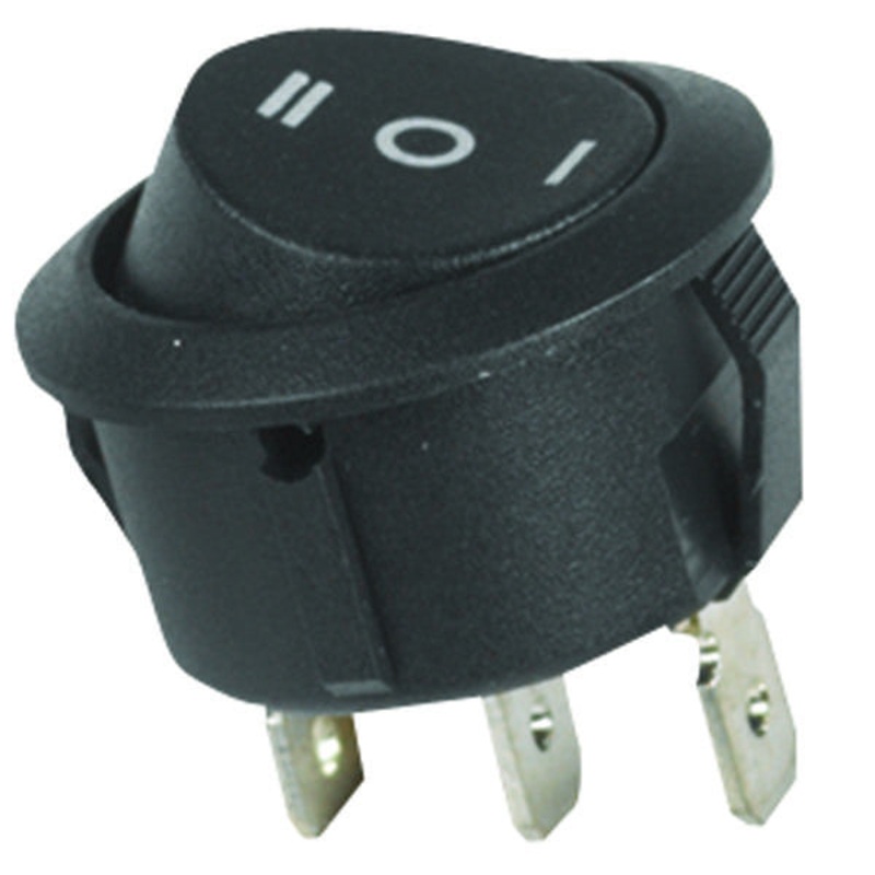 ZF ELECTRONICS SRJ22A3BBBNN SWITCH, ROCKER, SPST, 20A, 250V, BLACK