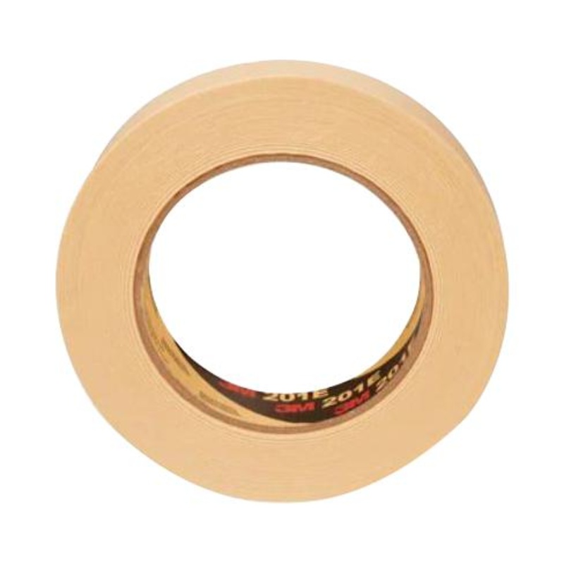 3M 201E BEIGE 50M X 18MM Masking Tape Crepe Paper 50 m x 18 mm