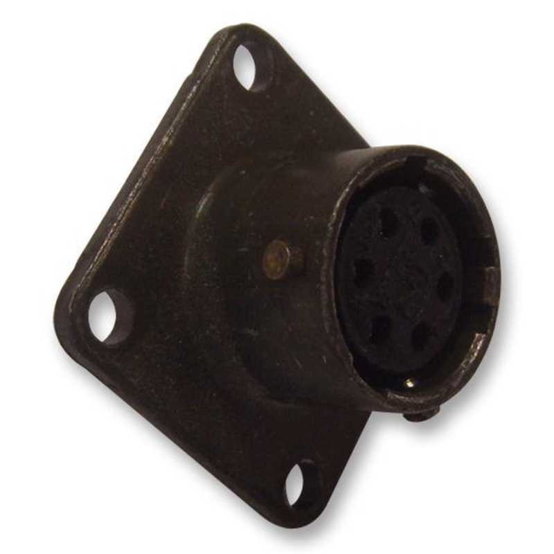 Amphenol Industrial PT02E14-5P-025 PT02E14-5P-025 Circular Connector PT Box Mount Receptacle 5 Contacts Solder Pin Bayonet 14-5