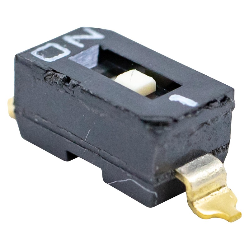 E-SWITCH KAE01SGGT DIP / SIP Switch 1 Circuits Slide Surface Mount Spst 24 V 25 mA New