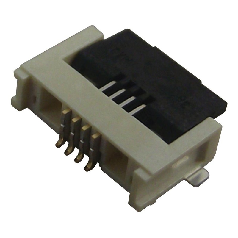 Molex 505110-1092 FFC / FPC Board Connector 0.5 mm 10 Contacts Receptacle Easy-On 505110 Series Surface Mount