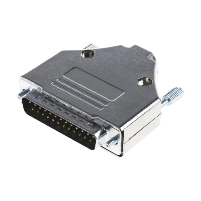 Multicomp PRO MP010165 D Sub Connector Kit Standard Plug MCP D-SUB Kits 25 Contacts DB Solder Cup