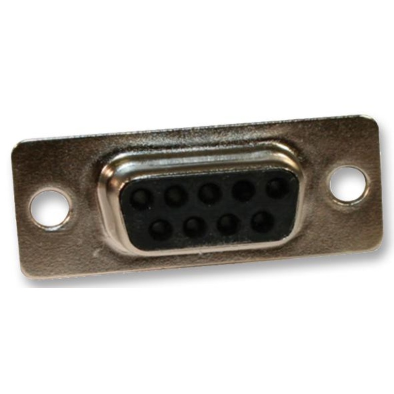 Norcomp 170-025-273L030 D Sub Connector Housing 25 Ways DB 170 Series Receptacle Steel Body