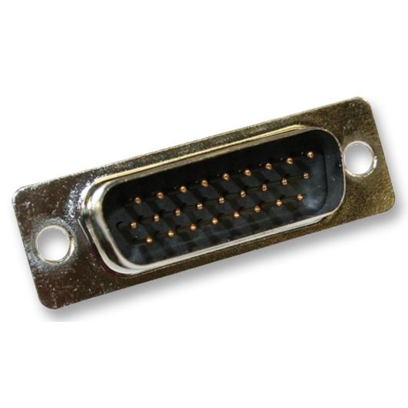 NORCOMP 180-015-103L031 D Sub Connector, HD15, High Density, Plug, 180 Series, 15 Contacts, DE, Solder Cup