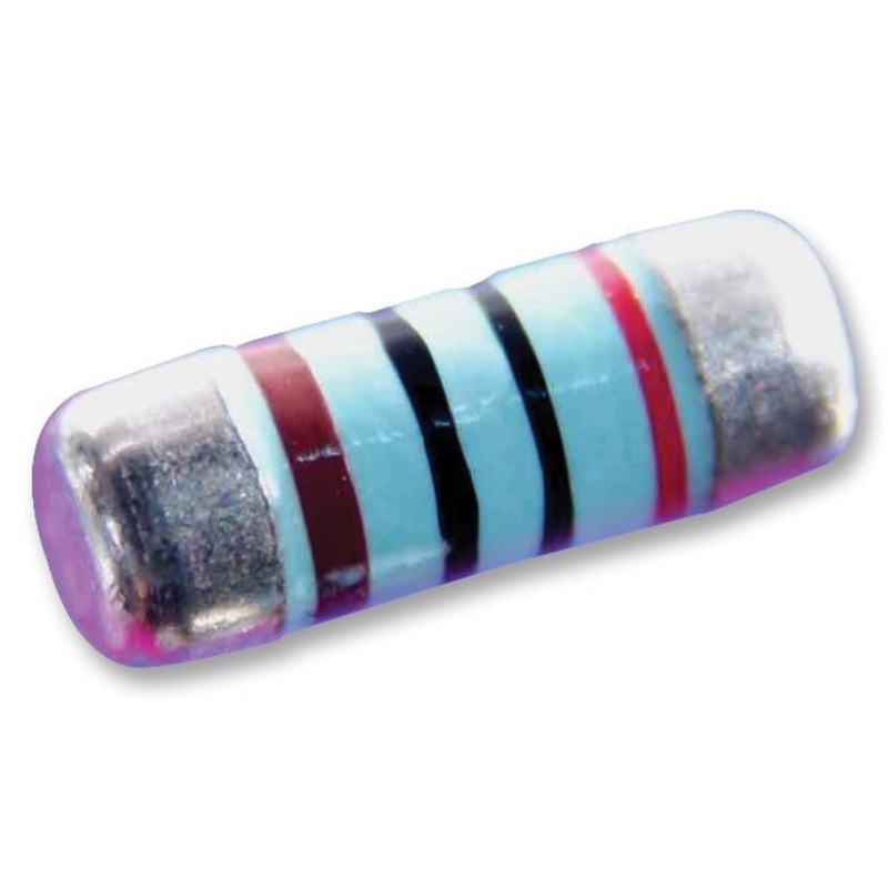VISHAY SMM02070C2203FBP00 Surface Mount MELF Resistor, 220 kohm, 350 V, 400 mW,  1%, SMM0207 Series, Thin Film