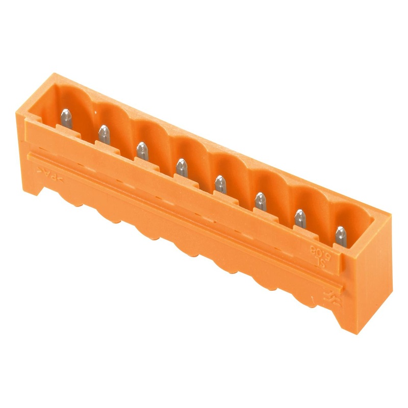 Weidmuller 1146820000 Terminal Block Header 5.08 mm 6 Ways 24 A 400 V Through Hole Vertical