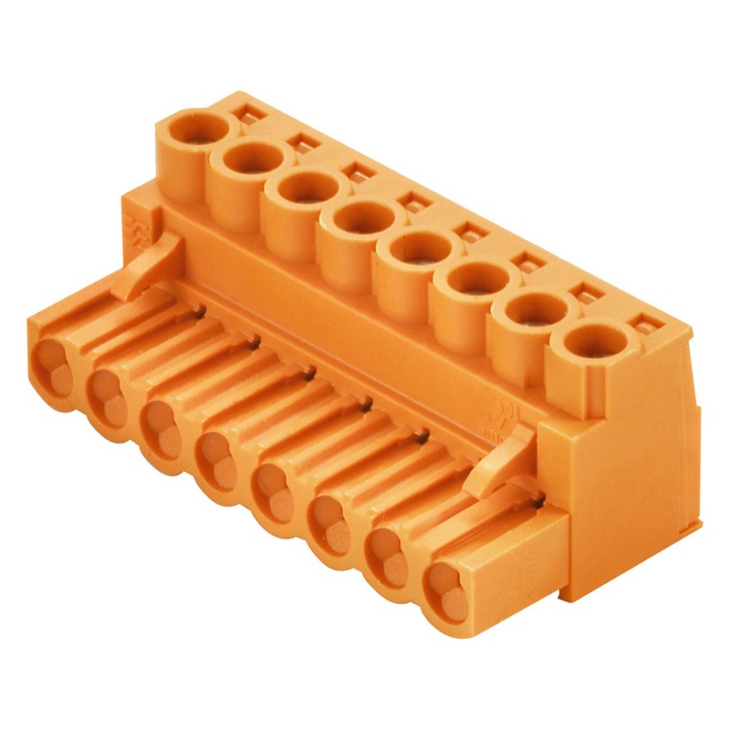 Weidmuller 1943660000 1943660000 Pluggable Terminal Block 5.08 mm 10 Ways 26AWG to 12AWG 4 mm Screw 19 A