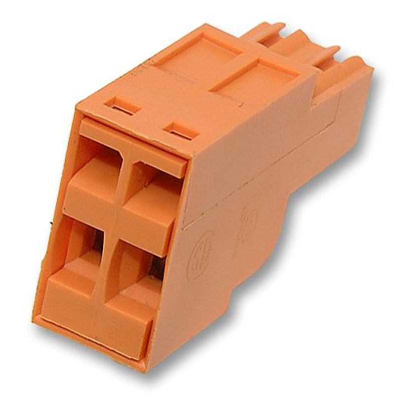Weidmuller BLZF 3.5/6 BLZF 3.5/6 Pluggable Terminal Block 3.5 mm 6 Ways 22AWG to 14AWG 1.5 mm Tension Clamp 10 A