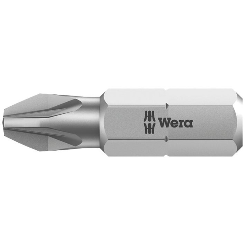 Wera 05072070001 Hex Driver Bit Phillips PH1 25 mm Overall