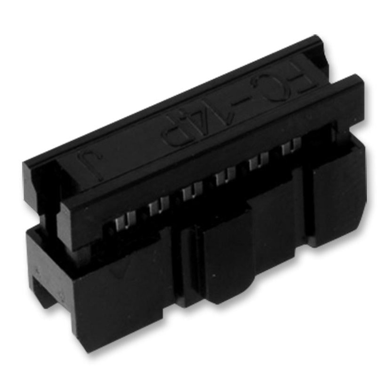 WURTH ELEKTRONIK 61201423021 Wire-To-Board Connector, With Strain Relief, 2.54 mm, 14 Contacts, Receptacle, WR-BHD Series