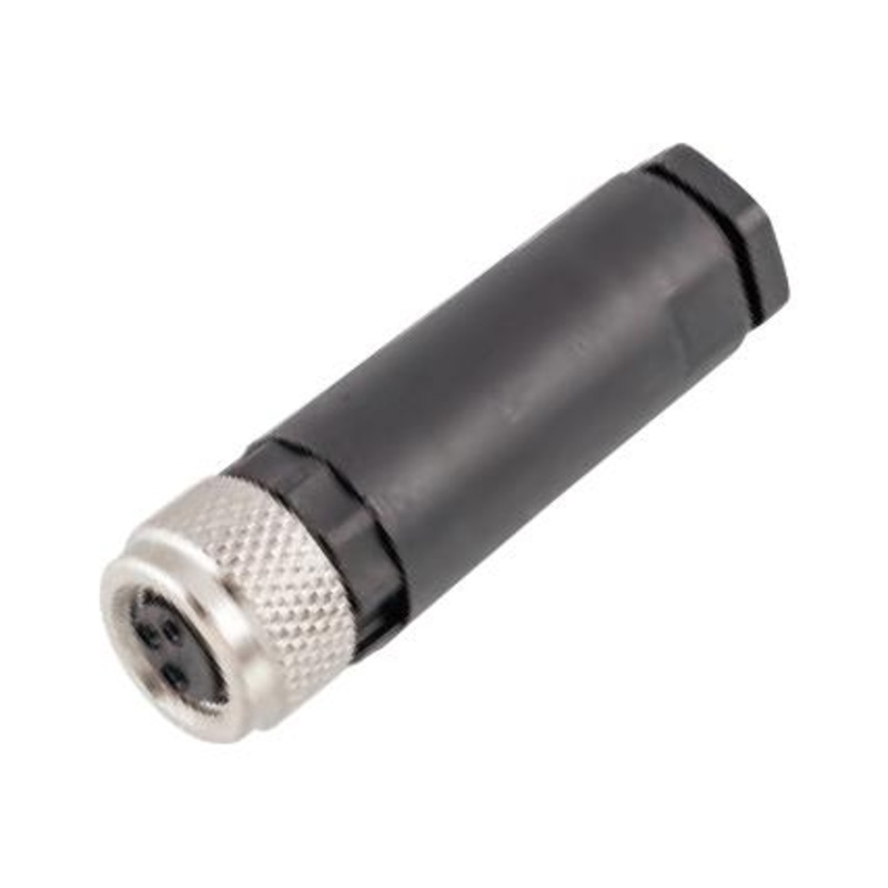 Multicomp PRO MP011280 MP011280 Sensor Connector MP Field Installable Connectors M8 Female 3 Positions Screw Socket